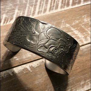 Salisbury...pewter JUNE bracelet cuff